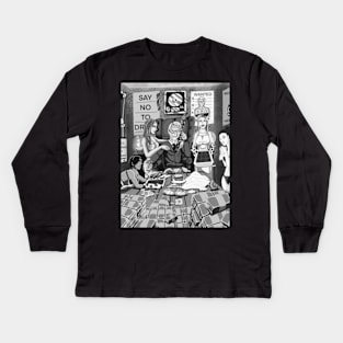 Mr rogers Kids Long Sleeve T-Shirt